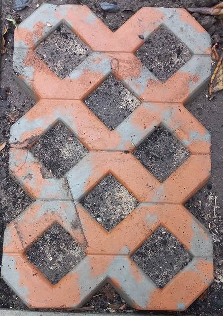 Тротуарна плитка 40×60×6 см